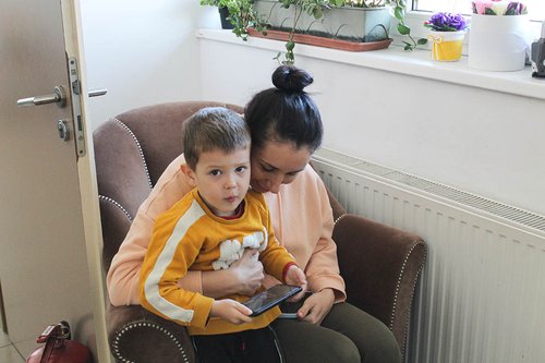 Svetlana et ses enfants - Projets sociaux Concordia