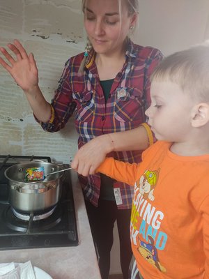 Concordia Projets Sociaux - Des Ukrainiens fêtent Pâques en Moldavie