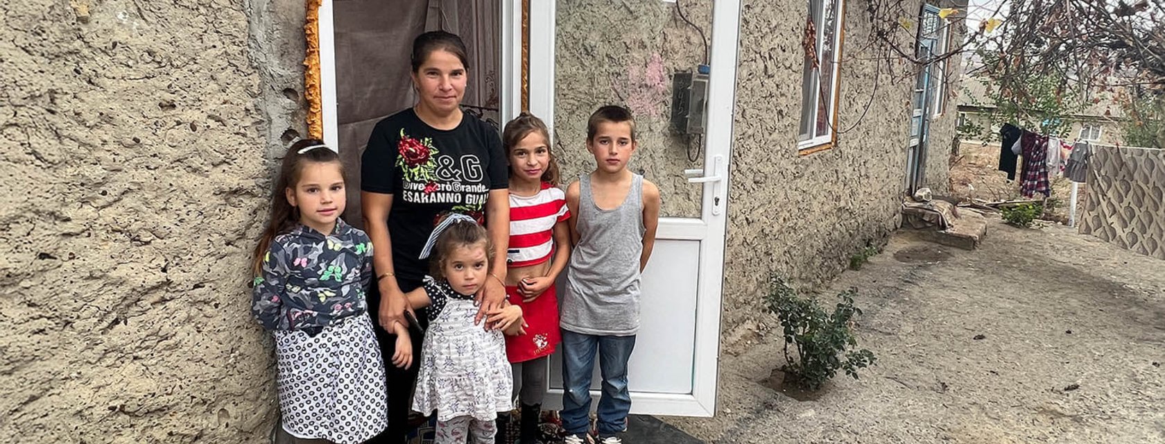 Lilia und ihre Familie aus Moldau